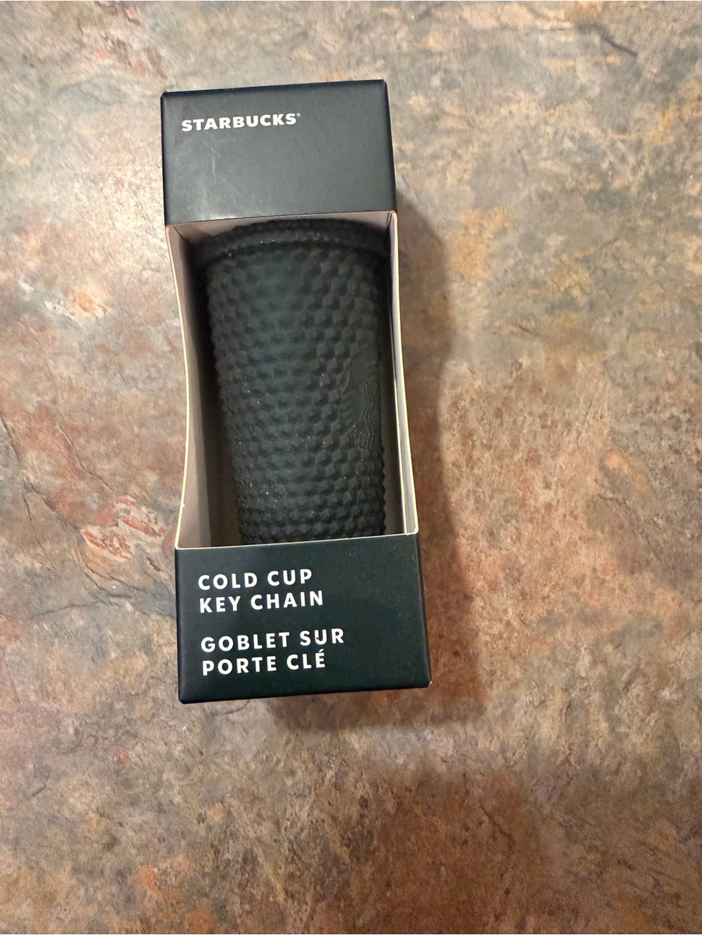 Starbucks Dark Green Cold Cup Key Chain
